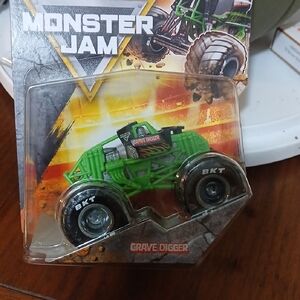 Monster Jam Grave Digger Green Monster Truck Toy